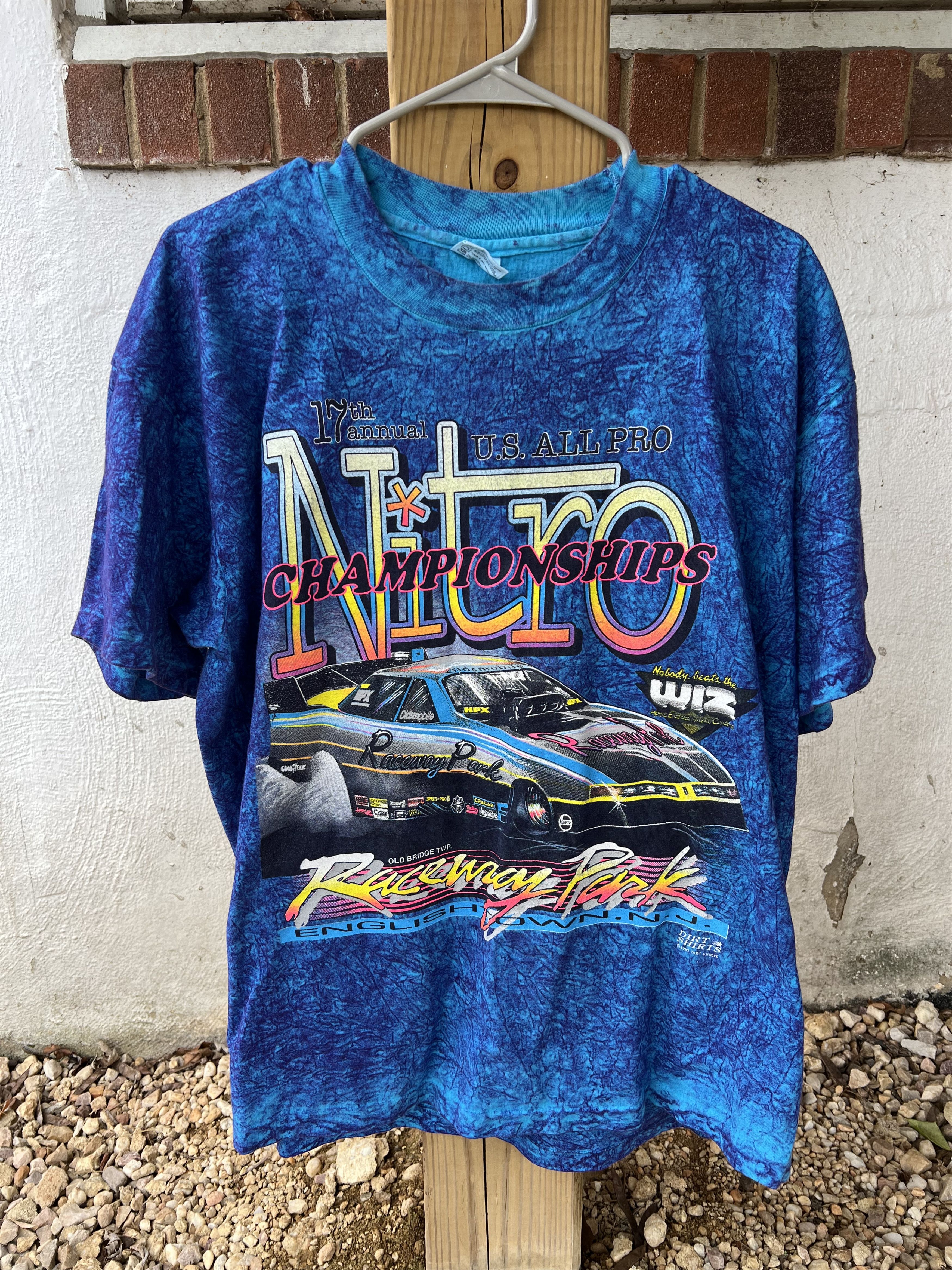 Vintage 1993 Nitro Championships Racing Tee nascar Size US XL / EU 56 / 4 - 1 Thumbnail