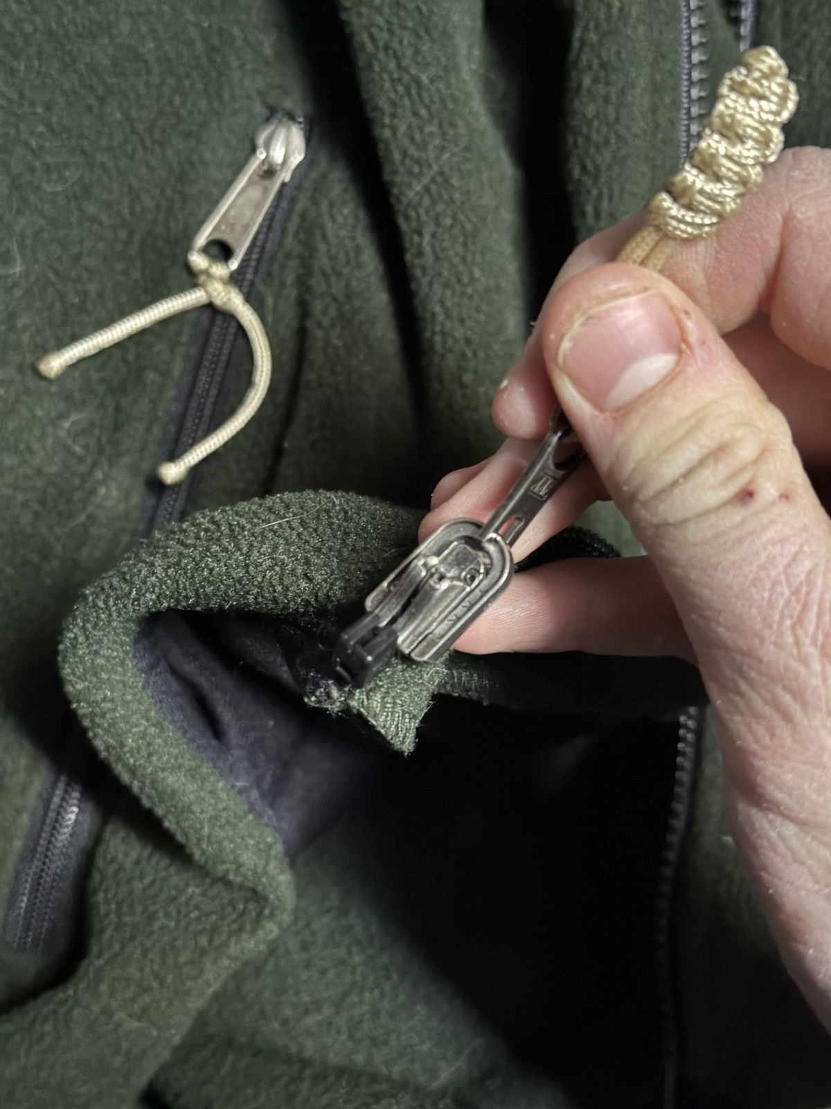 The North Face Vintage Made in USA The North Face Zip-Up Fleece Jacket Size US L / EU 52-54 / 3 - 10 Thumbnail