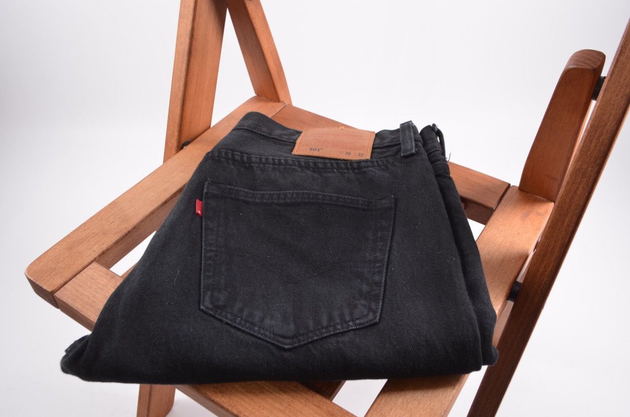 Levi's Levis Levi’s 501 Premium Black Pants Jeans sz 36 Size US 36 / EU 52 - 1 Thumbnail