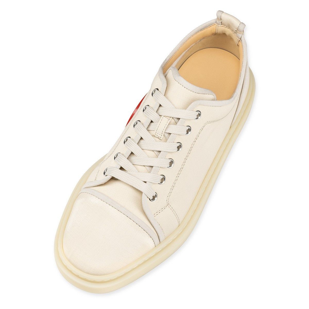 Christian Louboutin o1s1wg110924 Adolon Junior Flats Sneaker in Beige Size US 12 / EU 45 - 4 Thumbnail
