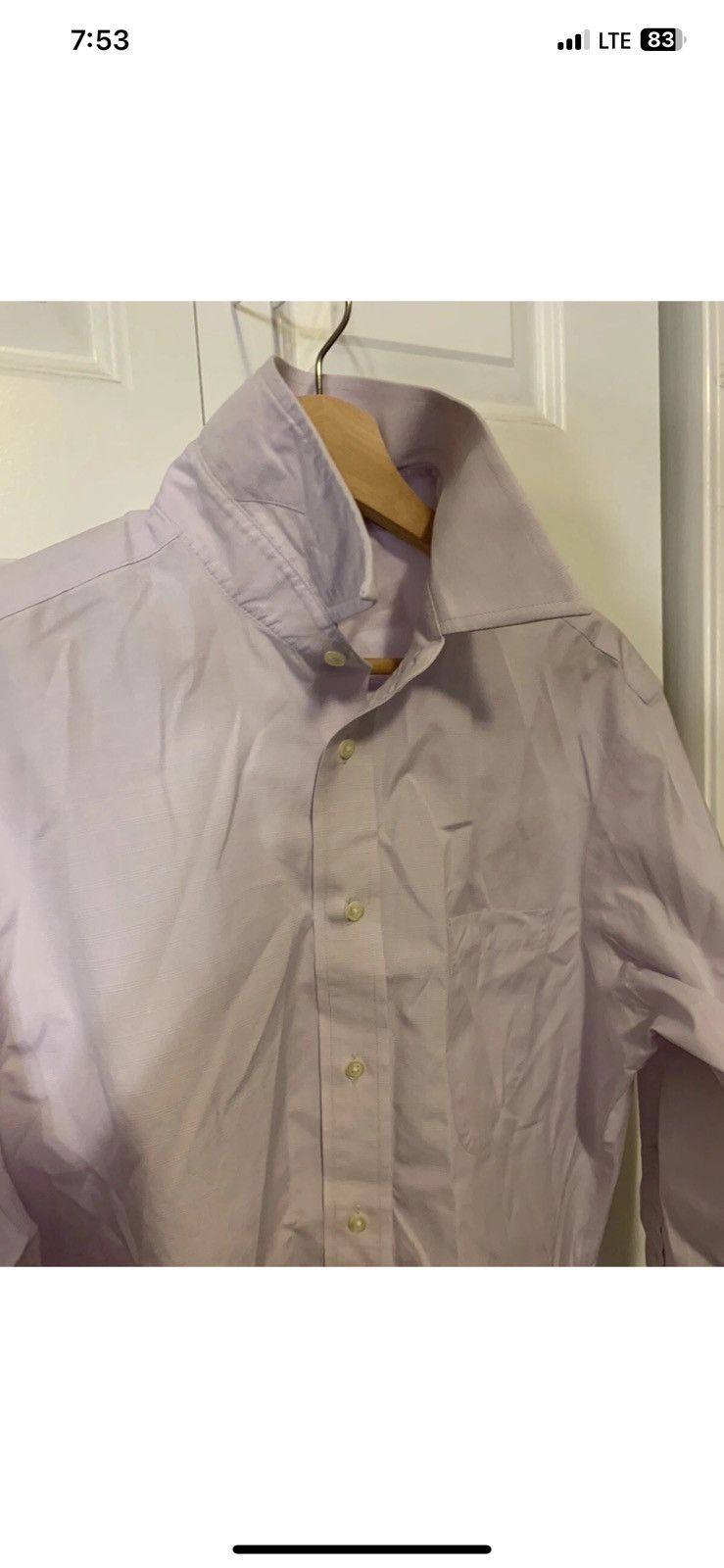 Jos. A. Bank Jos A. Bank mens sz 16/32 light purple button shirt traveler Size US M / EU 48-50 / 2 - 6 Thumbnail
