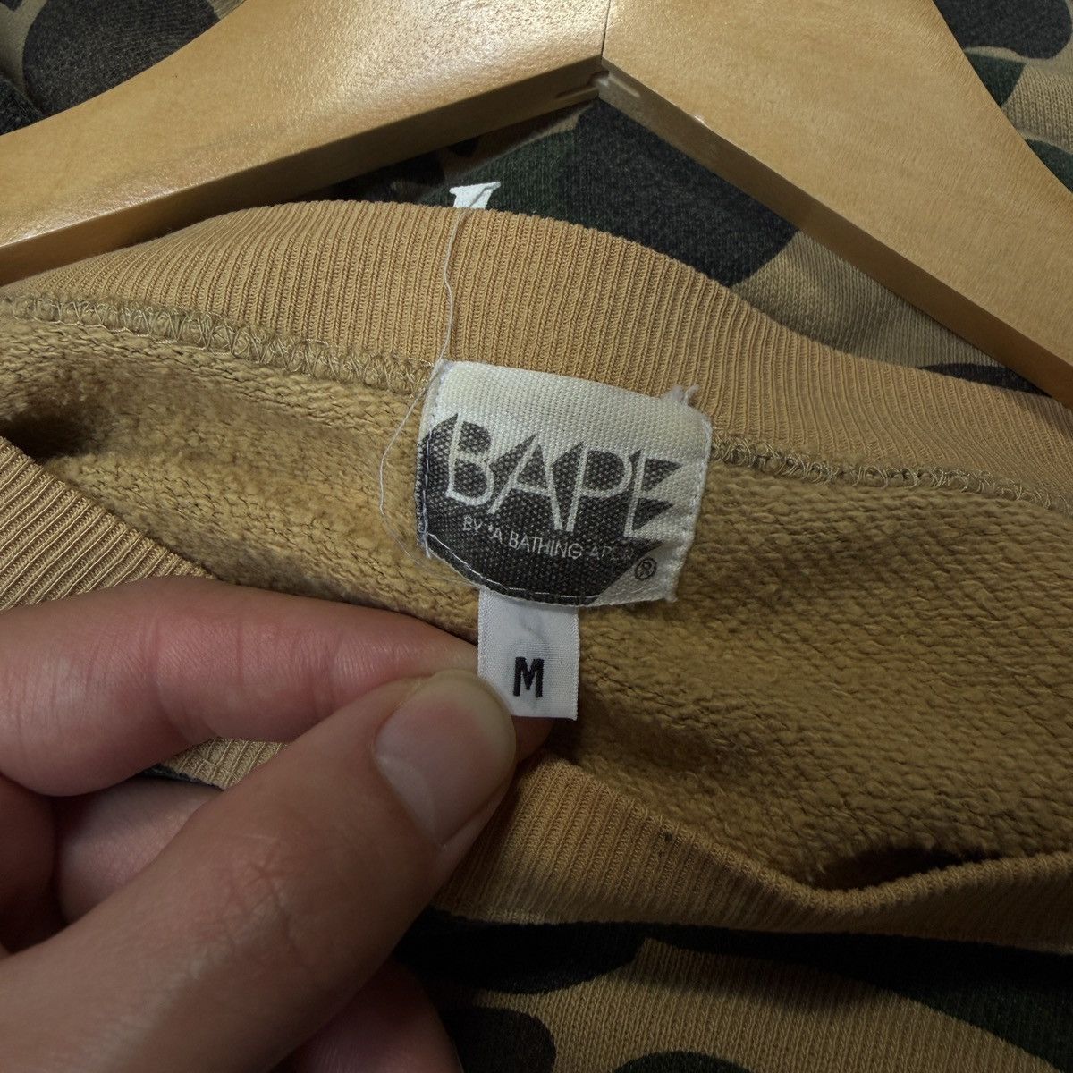 Bape Vintage Bape 1st Camo Generals Crewneck Size US M / EU 48-50 / 2 - 5 Thumbnail