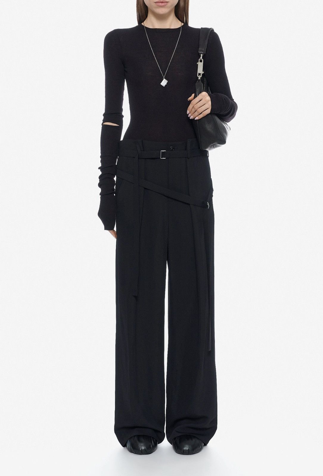 Ann Demeulemeester Last Ann Demeulemeester Jilleke Wool Blend Pants Size 27" / US 4 / IT 40 - 4 Thumbnail