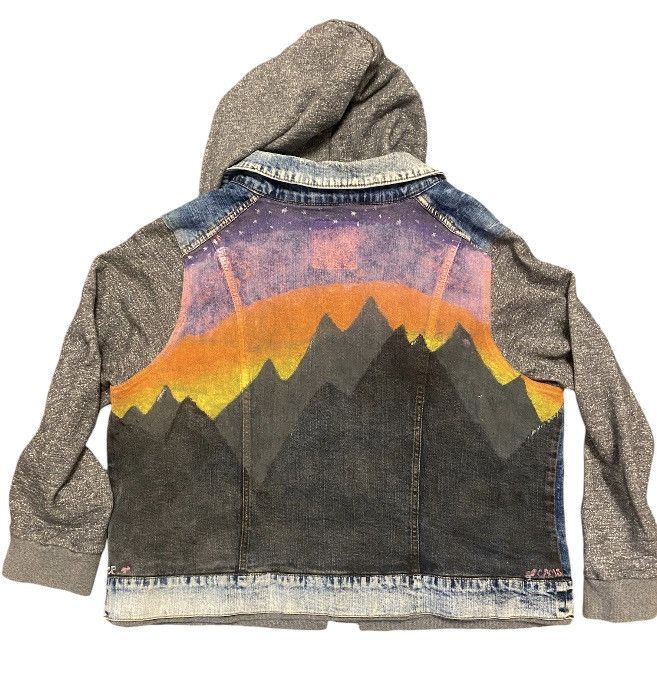 Maurice Lacroix Maurice’s Hand Painted Jean Jacket Size XXL / US 16-18 / IT 52-54 - 1 Thumbnail