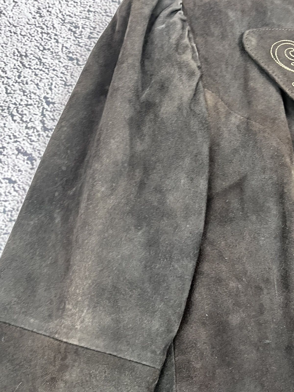 Genuine Leather Vintage Y2K Brown Leather Retro Jacket Military size M Size M / US 6-8 / IT 42-44 - 7 Thumbnail