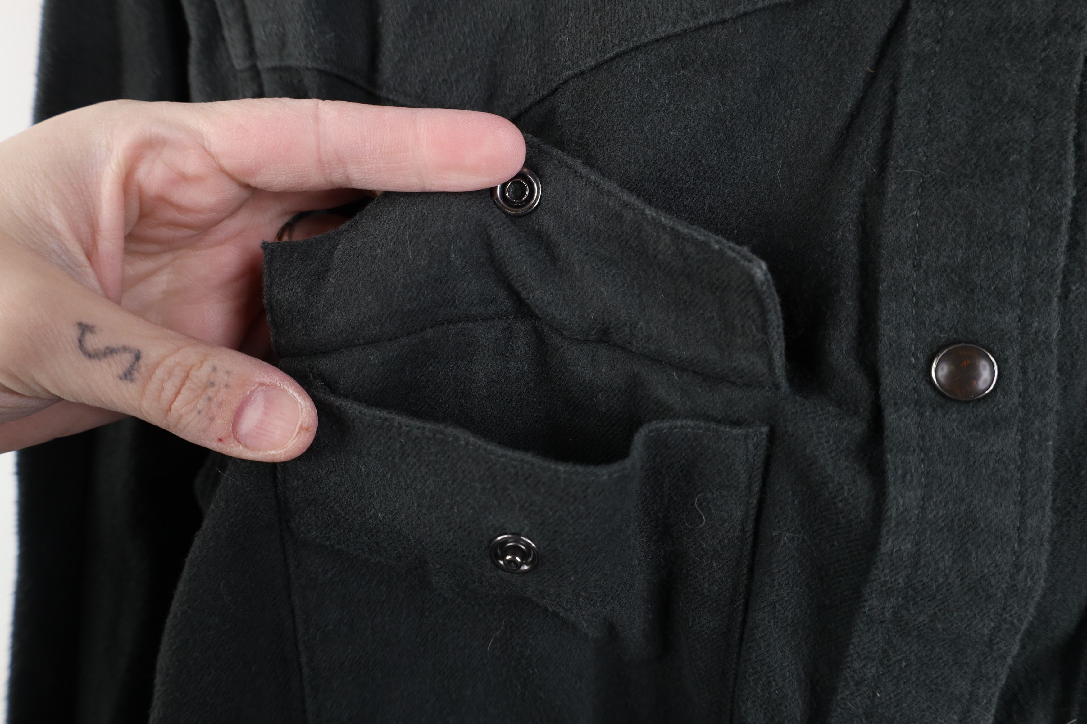 Filson CC Filson Western Redwood Flannel Snap Buton Shirt Black Size L / US 10 / IT 46 - 4 Thumbnail