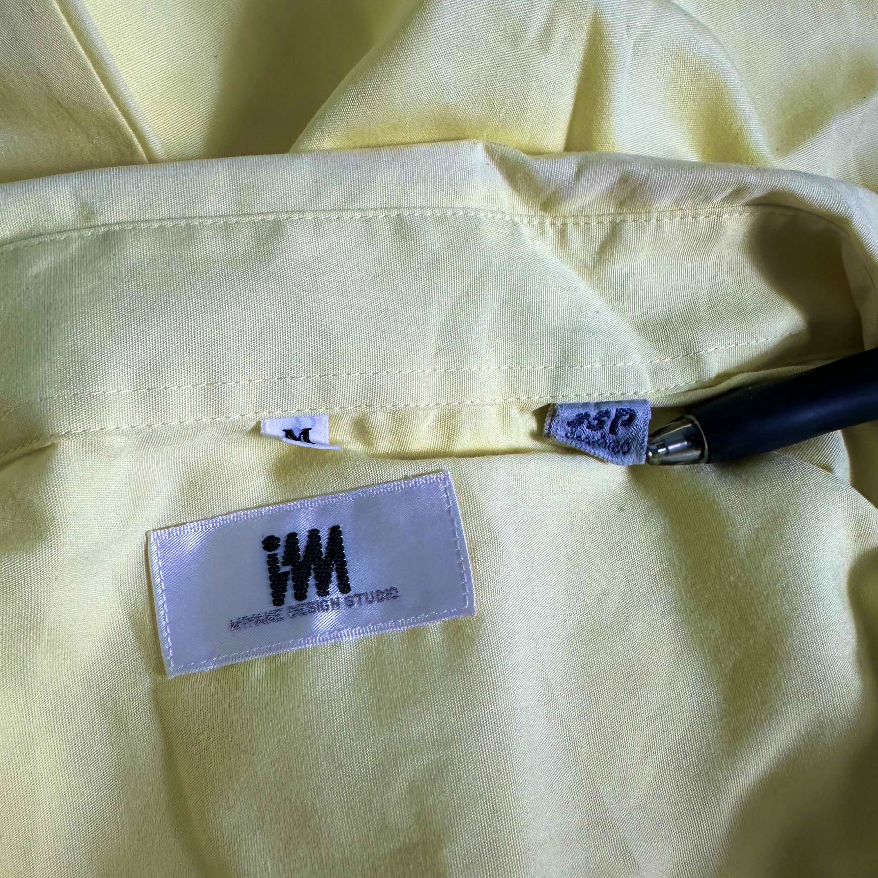 Issey Miyake × Japanese Brand × Vintage 🔥RARE🔥Vintage Issey Miyake Short Sleeve Plain Shirt Size US M / EU 48-50 / 2 - 3 Thumbnail