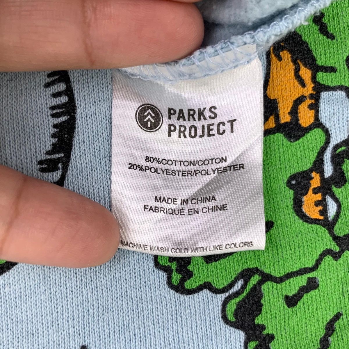Parks Project PARKS PROJECT Habitat Ecosystem Drawings Print Blue Size US XL / EU 56 / 4 - 12 Thumbnail