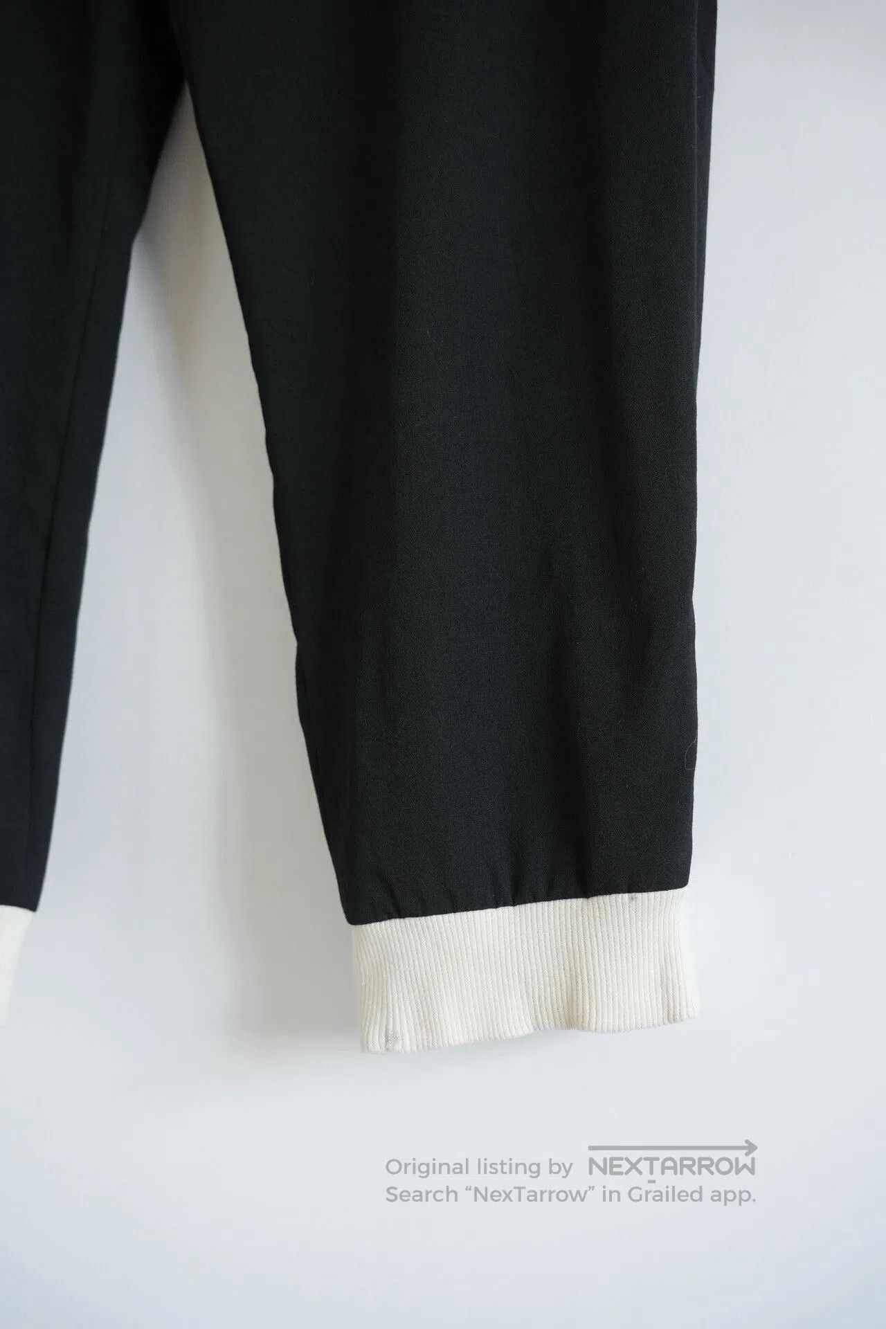 Yohji Yamamoto Yohji Yamamoto Black Wool Pants. Size US 30 / EU 46 - 5 Thumbnail