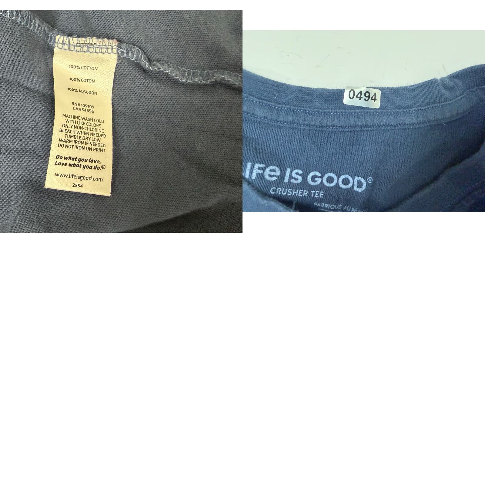 Life is Good Life is Good Shirt Men Large Drum Kit Band Music Pun Weapons of Mass Percussion Size US L / EU 52-54 / 3 - 9 Thumbnail