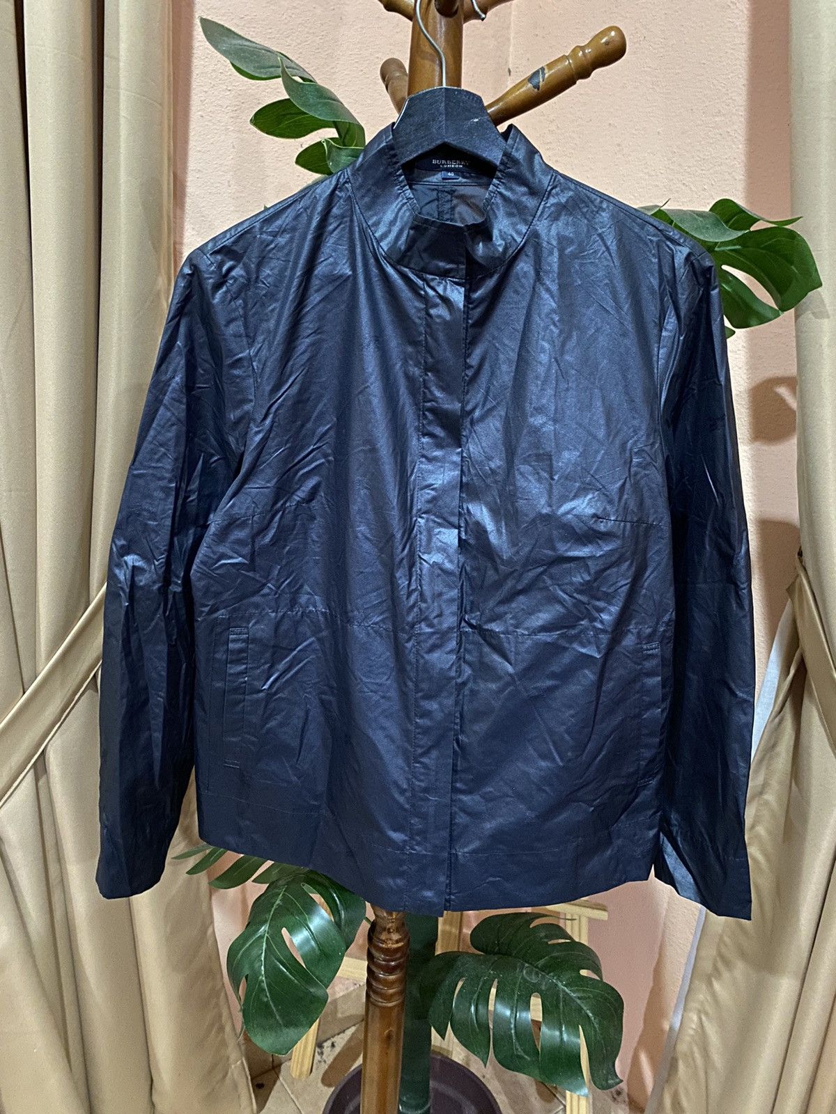 Burberry Burberry London Black Nylon Lightweight Jacket Size S / US 4 / IT 40 - 1 Thumbnail