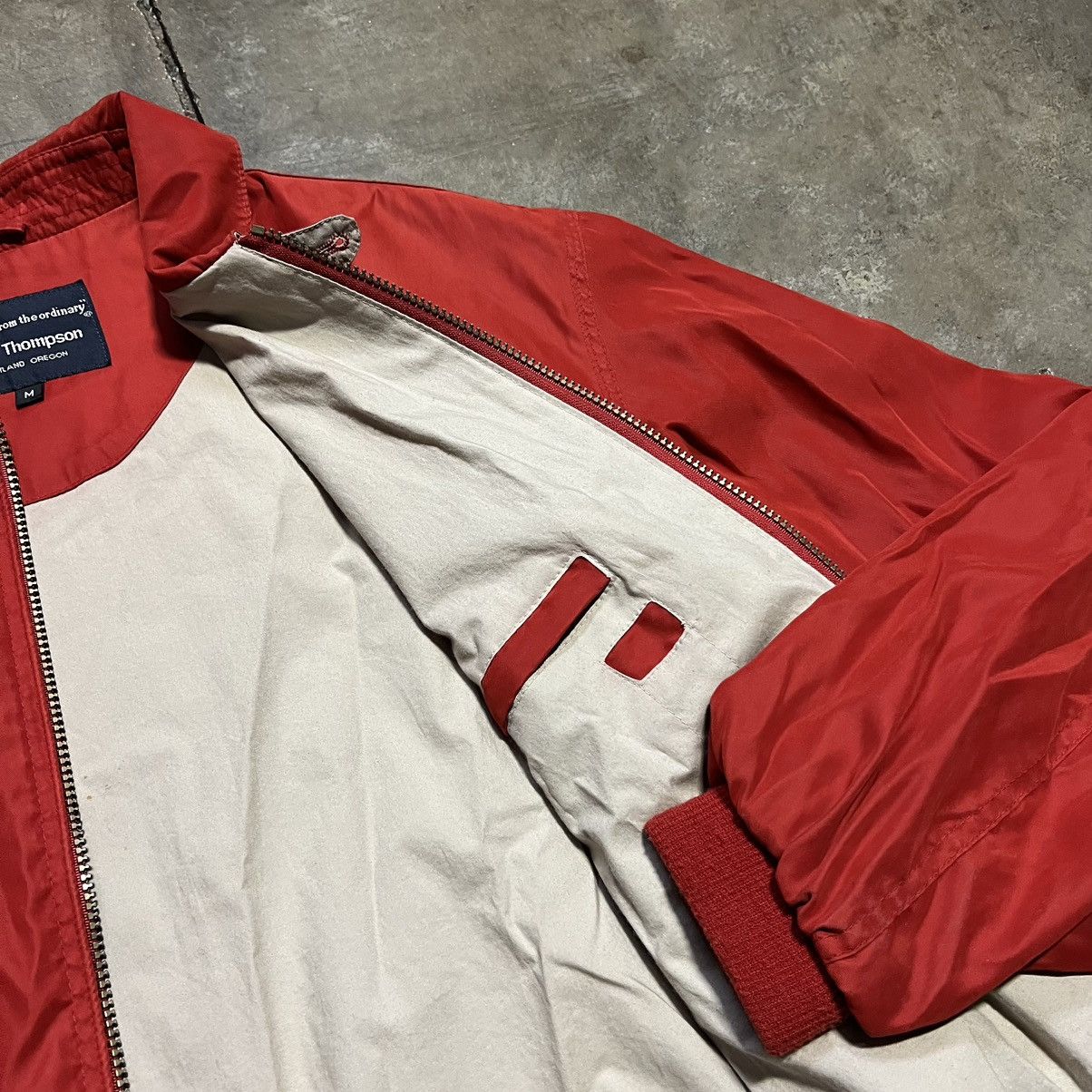 Norm Thompson Vintage 90s Norm Thompson Lightweight Bomber Jacket Bi Swing Size US M / EU 48-50 / 2 - 10 Thumbnail