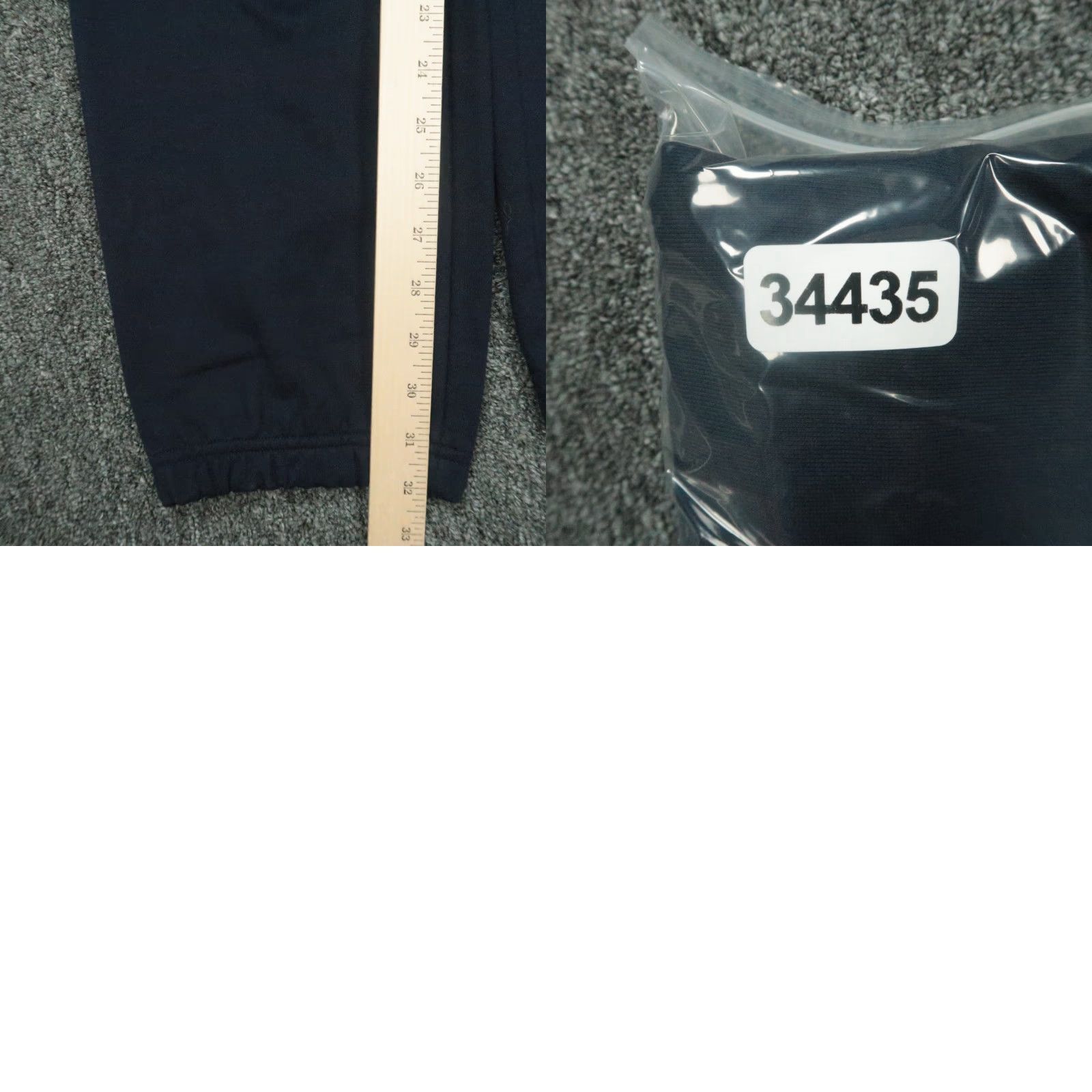 Lacoste Lacoste Pants Mens Large Navy Blue Sport Joggers Tapered Sweatpants Preppy NWT Size US 33 - 8 Thumbnail