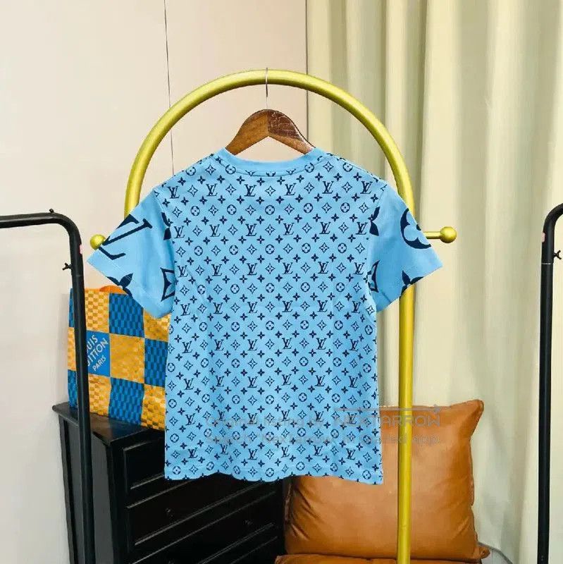 Louis Vuitton Louis Vuitton Blue Cotton T. Size XS / US 0-2 / IT 36-38 - 2 Thumbnail