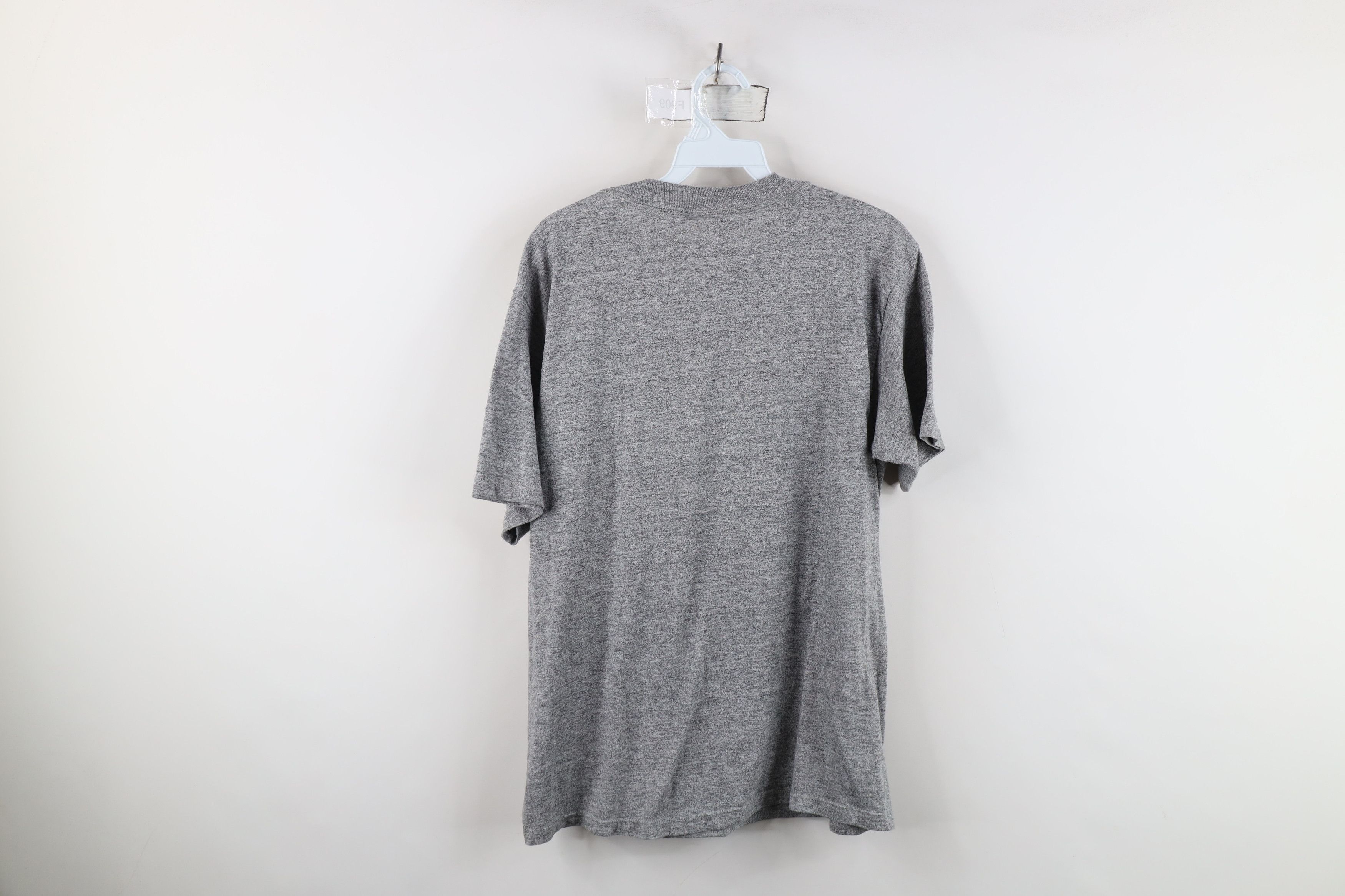 Vintage Vintage 90s Newport Blue Triblend Jersey Knit T-Shirt USA Size US L / EU 52-54 / 3 - 9 Thumbnail