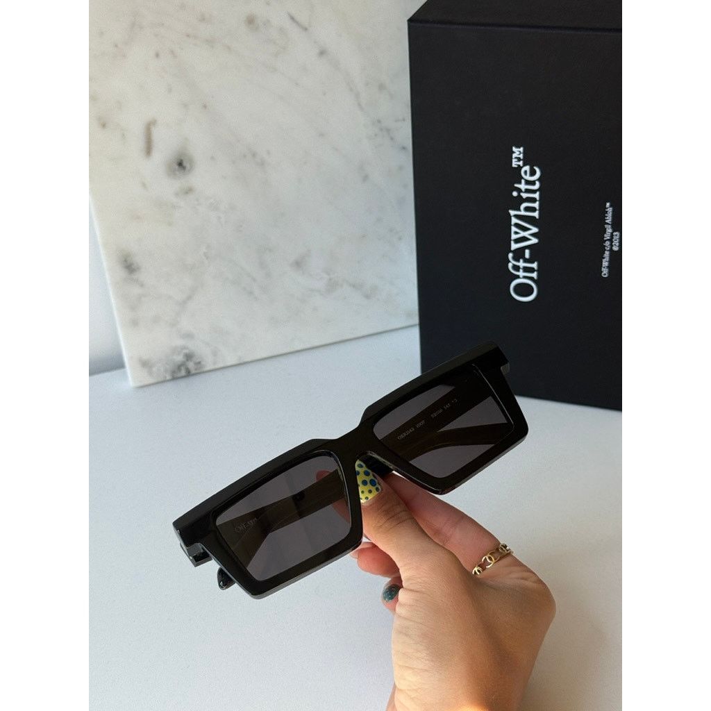 Off-White NEW Off White Windsor Black Square Unisex Sunglasses Size ONE SIZE - 5 Thumbnail