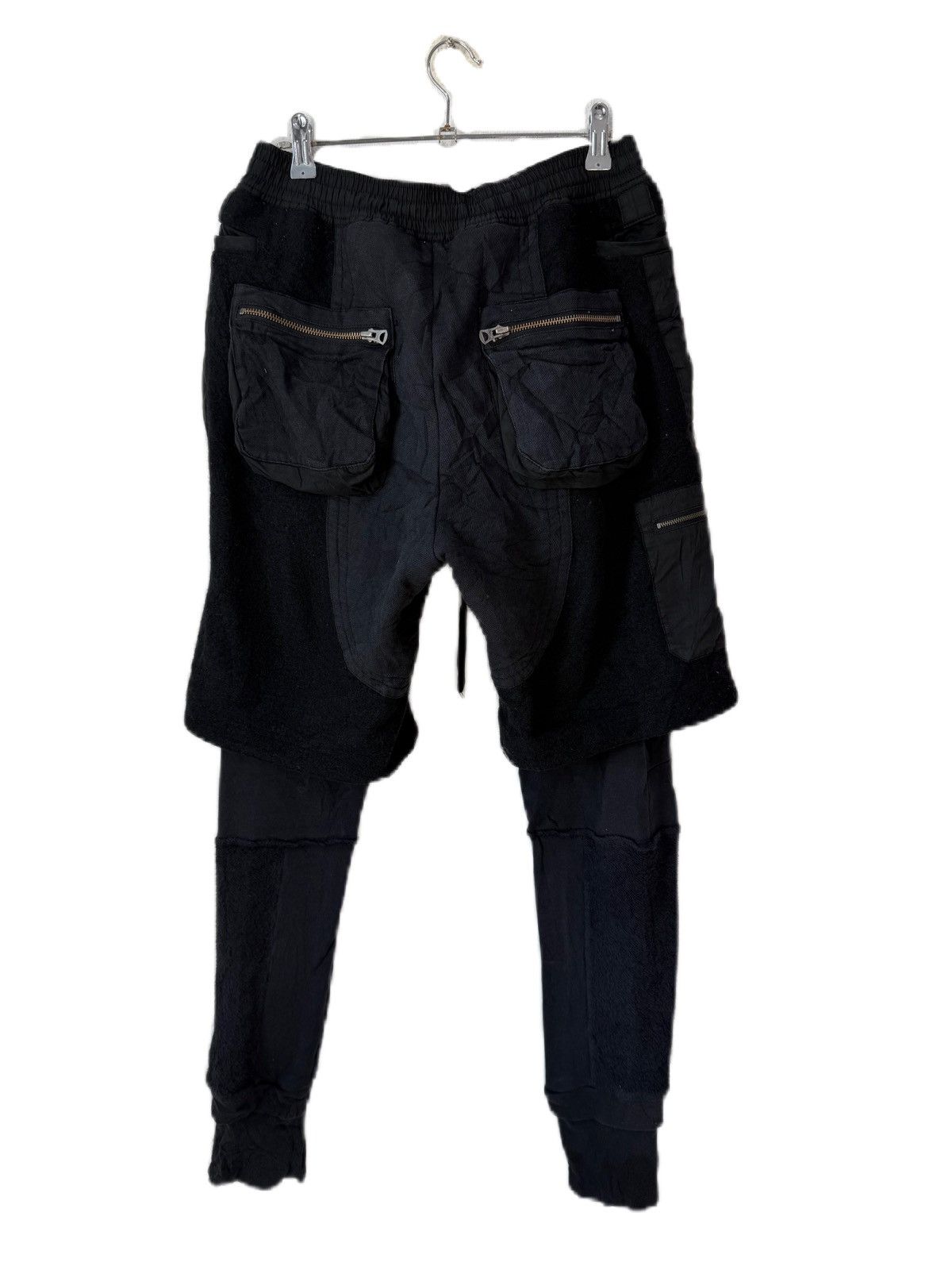 Wizzard Wizzard Layered Pants, Black Japanese Brand Rare Size US 33 - 6 Thumbnail