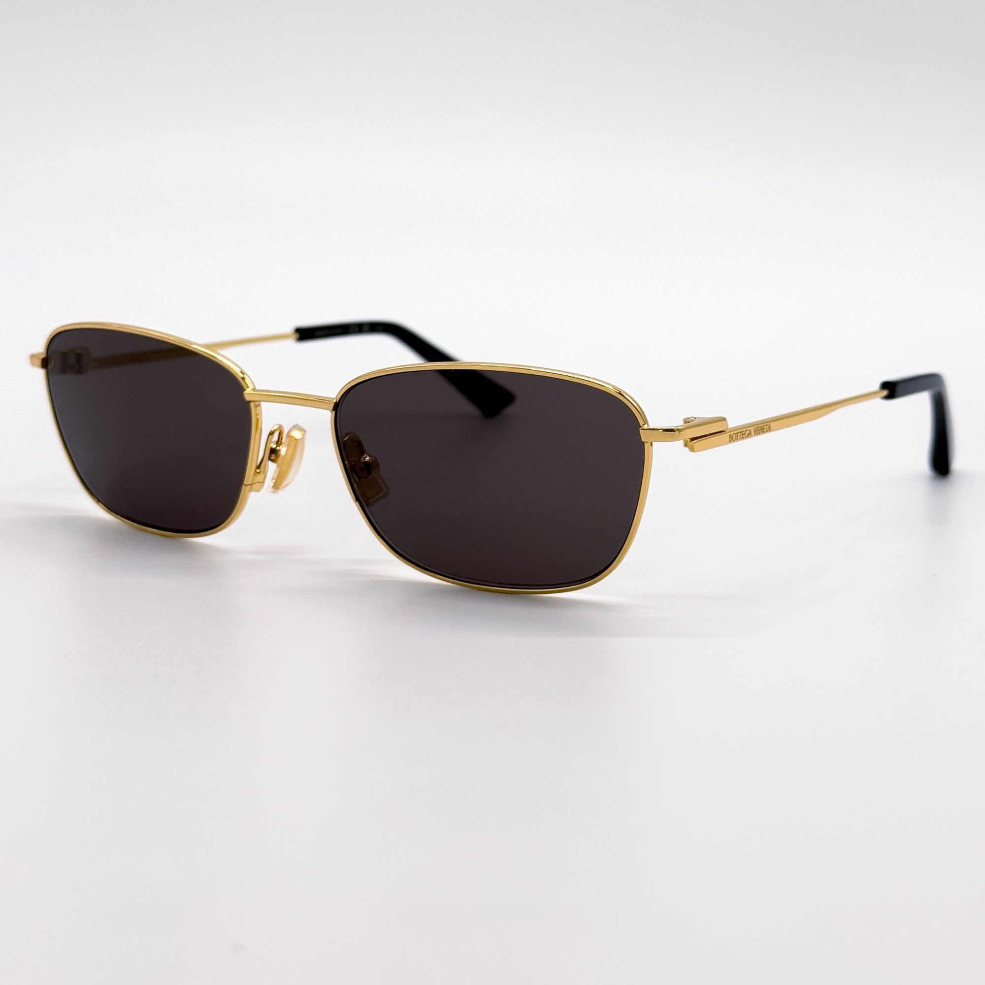 Bottega Veneta NEW BOTTEGA VENETA SUNGLASSES BV1300S 001 WOMEN GOLD EYEWEAR Size ONE SIZE - 1 Thumbnail