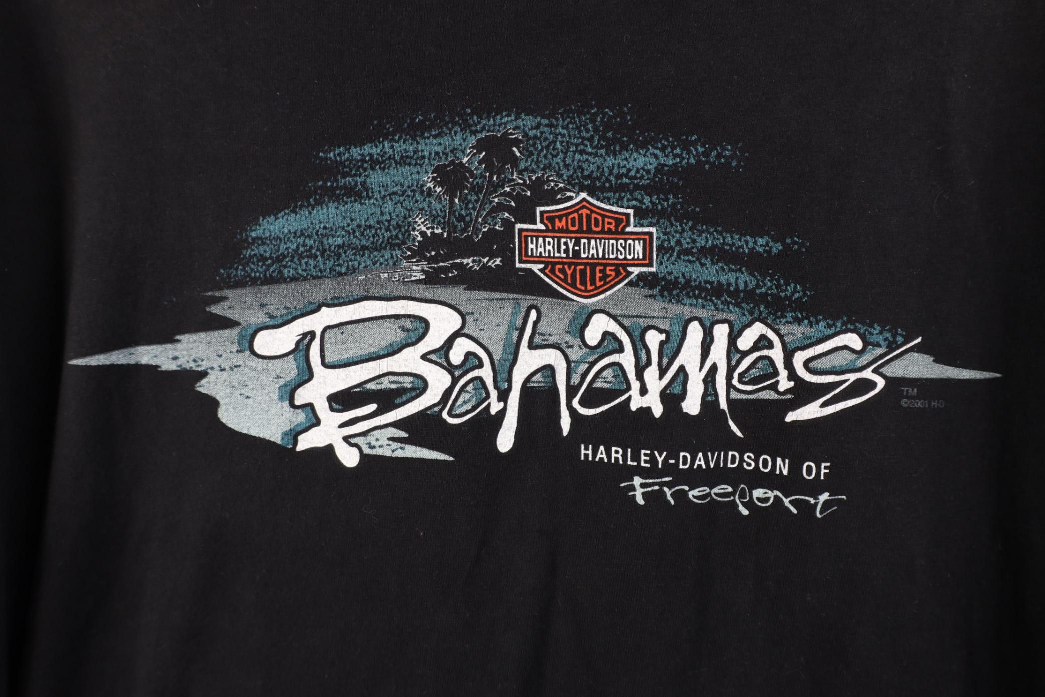 Harley Davidson Vintage Y2K 2003 Harley Davidson Shark Long Sleeve T-Shirt Size US L / EU 52-54 / 3 - 13 Thumbnail