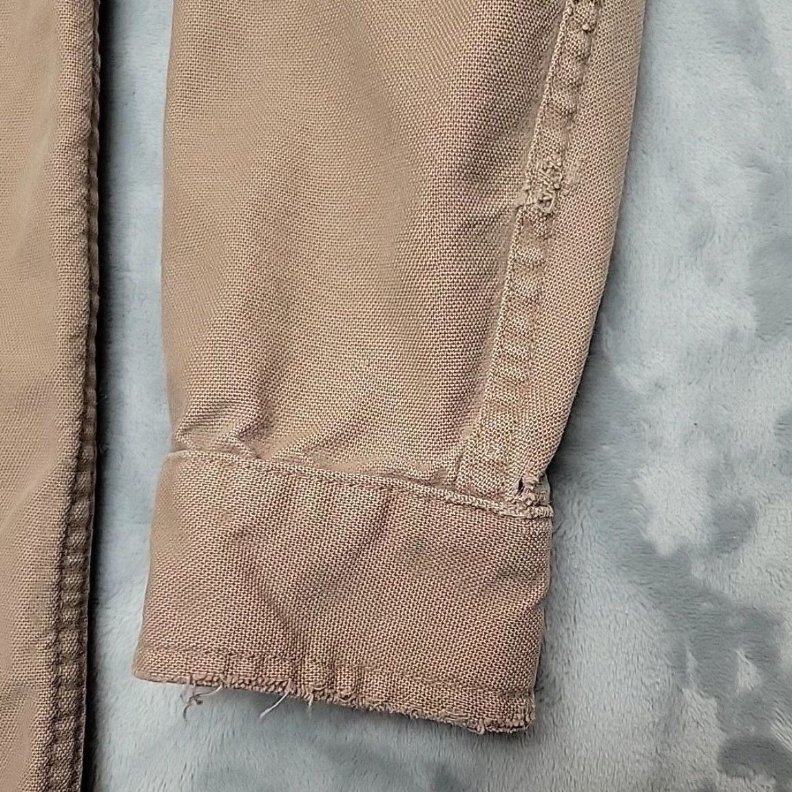Vintage VINTAGE Melton Deerskin Shirt Mens LT Long Sleeve Flannel Button-Up Pockets Made in USA Brown Regular Big & Tall Shirt Size US L / EU 52-54 / 3 - 7 Thumbnail