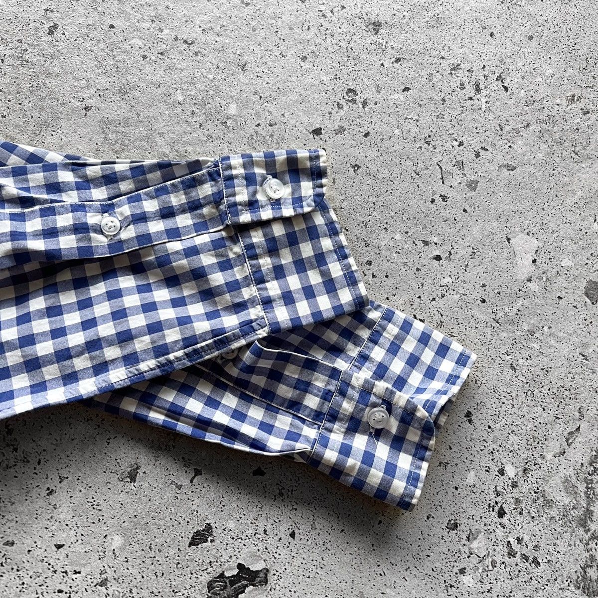 Polo Ralph Lauren × Ralph Lauren × Vintage Ralph Lauren Mens Vintage Checked Long Sleeve Button Shirt Size US S / EU 44-46 / 1 - 4 Thumbnail
