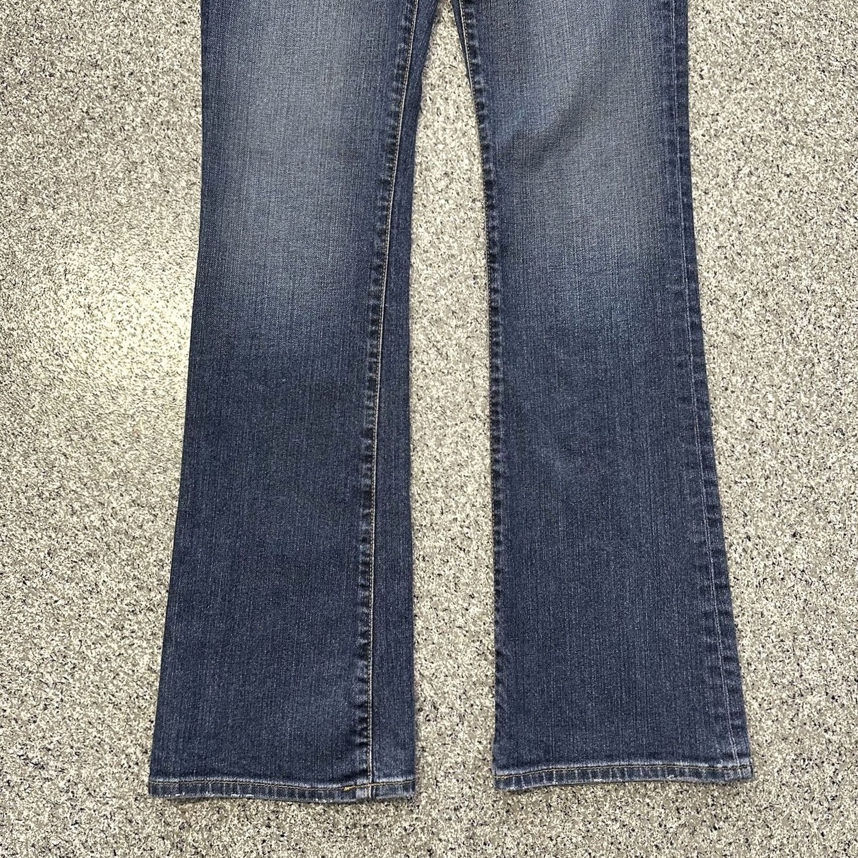 Old Navy Old Navy Jeans Womens 4 Bootcut Mid Rise 27x33 Medium Wash Stretch Denim Tubular 5-Pocket Car Size 27" / US 4 / IT 40 - 3 Thumbnail