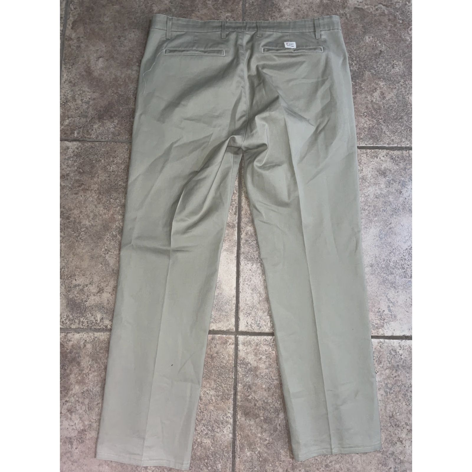 Vintage Adriano Golschmied Beige Khaki Pants Mens Size 36x30 Pants Chino Beige 36 30 Mens Size US 36 / EU 52 - 4 Thumbnail