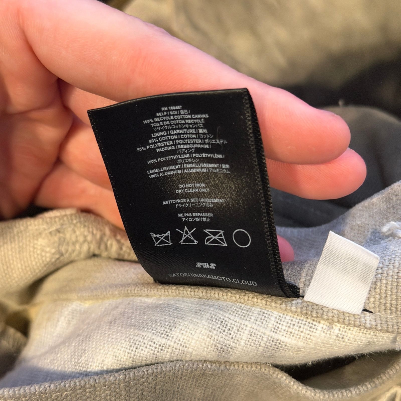 Satoshi Nakamoto Satoshi Nakamoto Mailbag Pants Size US 34 / EU 50 - 5 Thumbnail