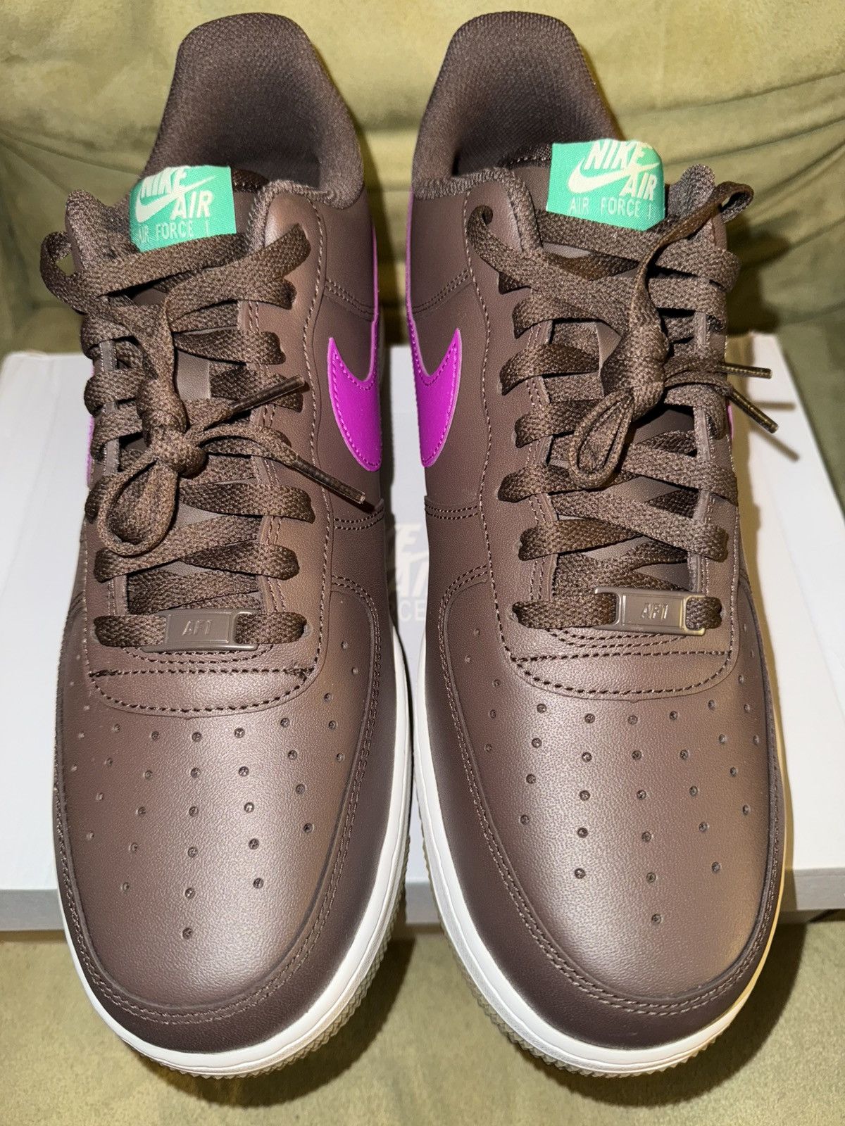 Nike Nike Air Force 1 ‘07 “Baroque” low-top sneakers, NEW w/ Box! Size US 13 / EU 46 - 11 Thumbnail