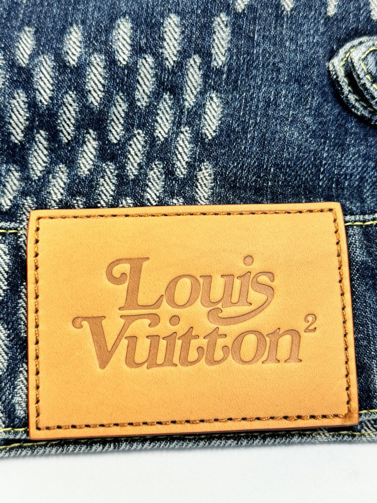 Louis Vuitton LOUIS VUITTON X NIGO MONOGRAM BLUE DENIM JACKET Size US XL / EU 56 / 4 - 8 Thumbnail