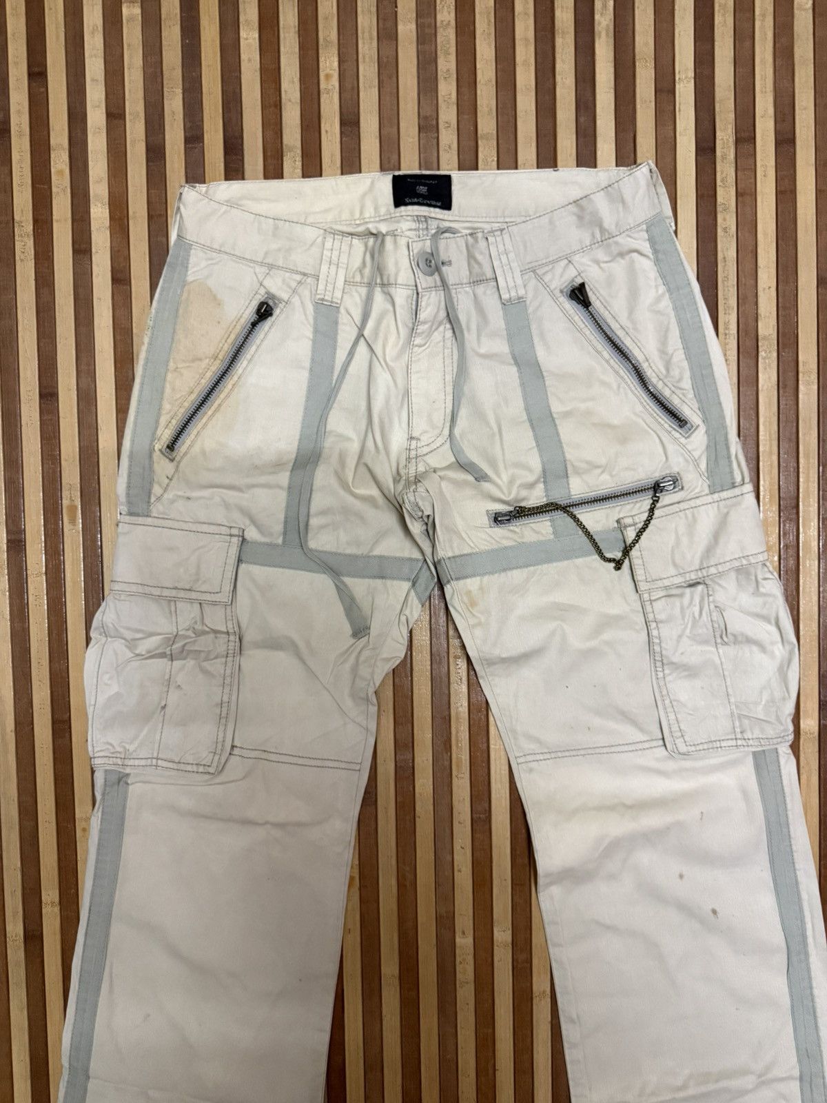 Japanese Brand Nano Universe Cargo Pants / Multipocket / Streetwear W30X32 Size US 30 / EU 46 - 2 Thumbnail