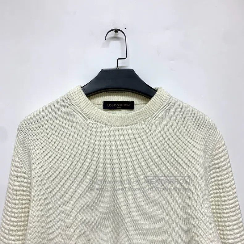 Louis Vuitton Louis Vuitton Nigo embroidered alphabet knit sweater Size US L / EU 52-54 / 3 - 5 Thumbnail
