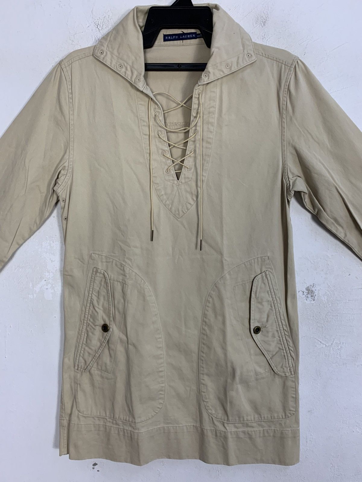 Polo Ralph Lauren Vtg Ralph Lauren Beige Sterling Trench Khakis Parka Unisex Size US S / EU 44-46 / 1 - 2 Thumbnail
