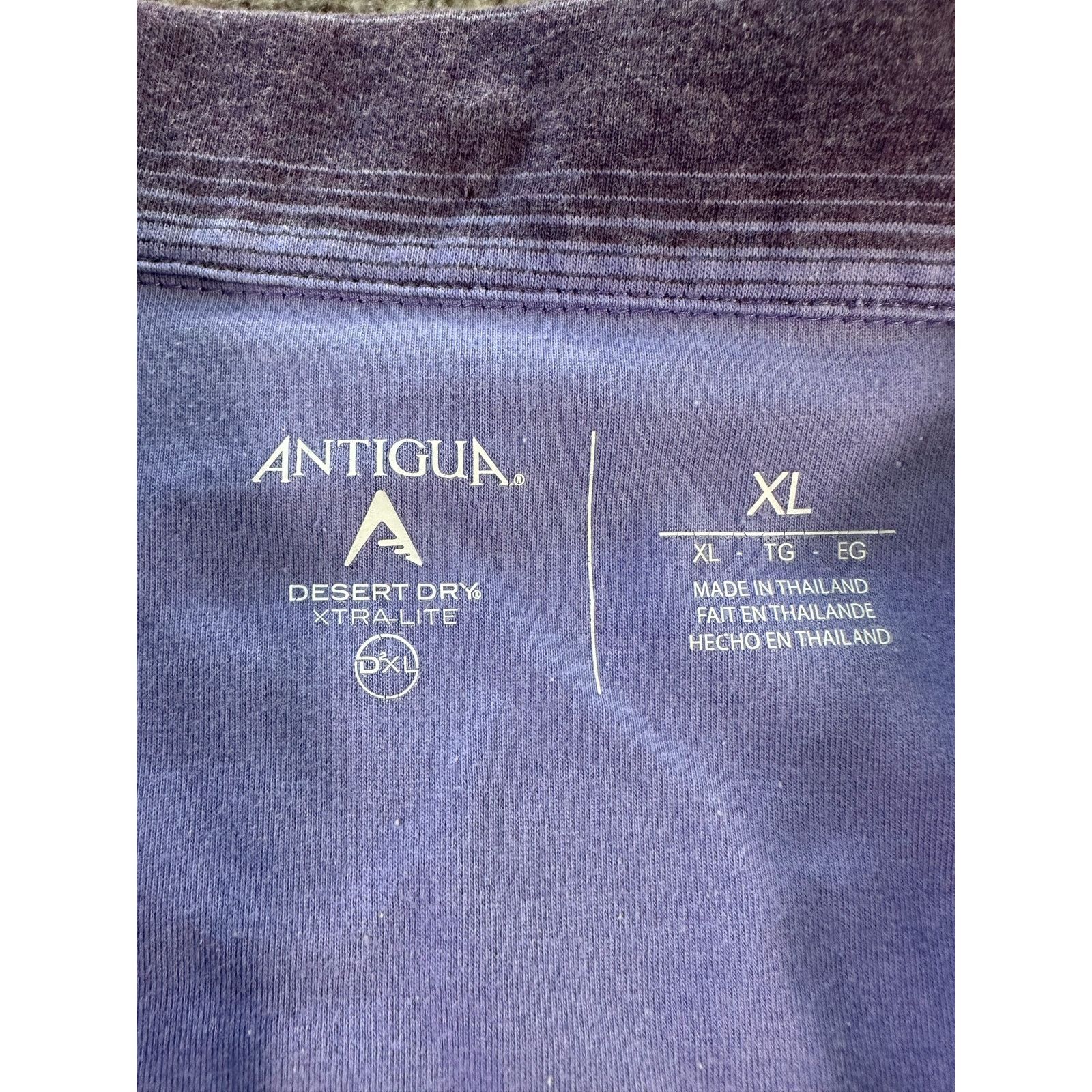 Antigua Colorado Rockies Antigua Striped Mens XL Polo Shirt MLB Size US XL / EU 56 / 4 - 7 Thumbnail