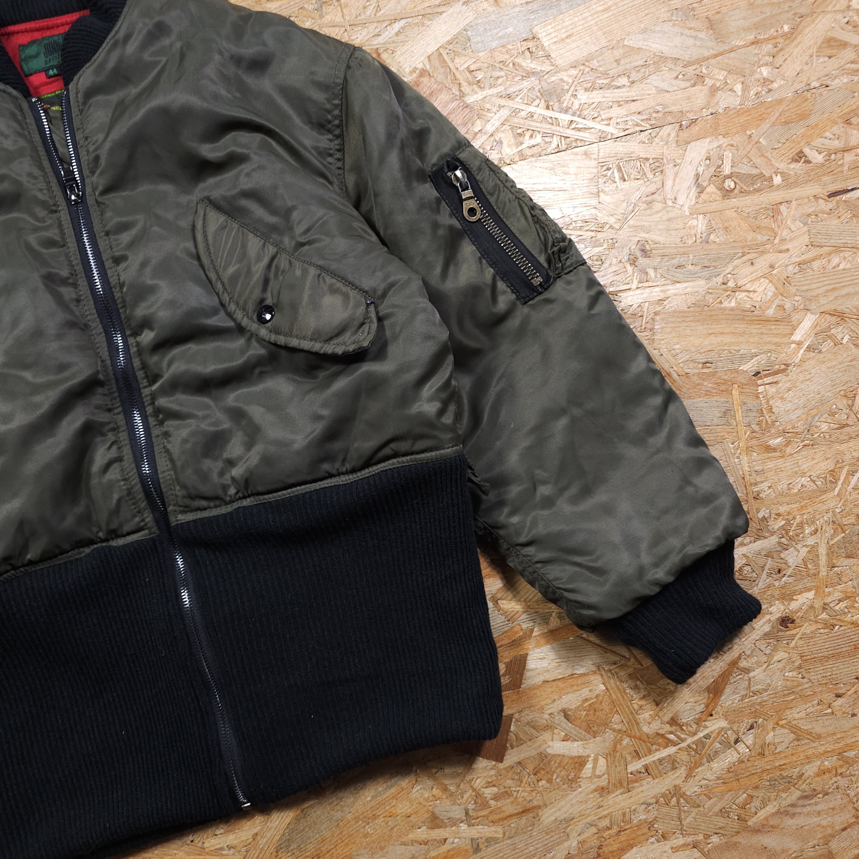 Japanese Brand × Jean Paul Gaultier Jean Paul Gaultier Cropped Bomber Jacket Archive 44 Size M / US 6-8 / IT 42-44 - 14 Thumbnail