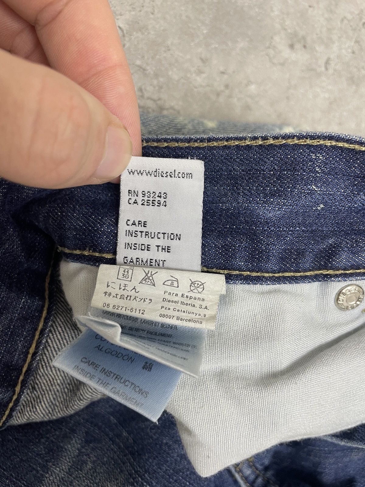 Diesel Vintage Diesel jeans Size US 34 / EU 50 - 9 Thumbnail
