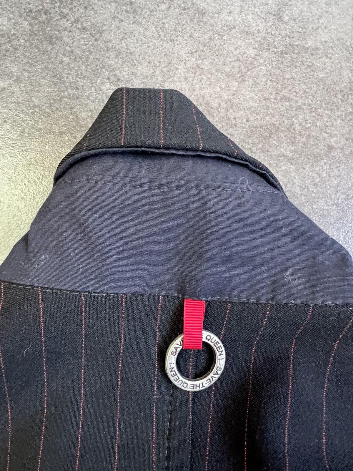 Jean Paul Gaultier Vintage Jean Paul Gaultier Save The Queen blazer Size L / US 10 / IT 46 - 11 Thumbnail