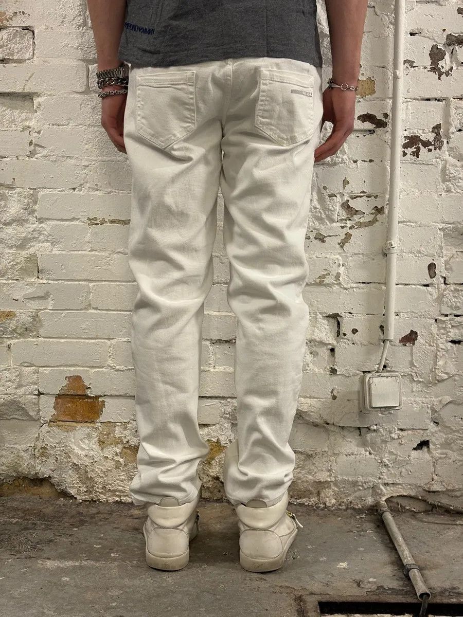 Prada 2000s Prada Classic White Denim Jeans Size US 33 - 4 Thumbnail