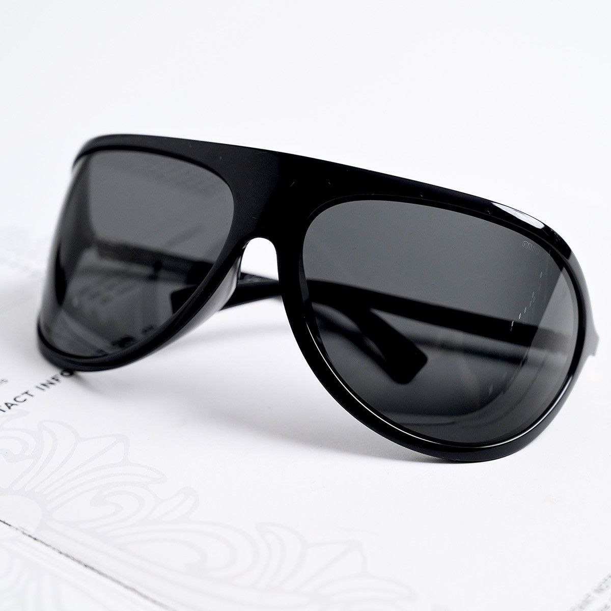 Miu Miu MIU MIU 0MU A01S 1AB5S0 SUNGLASSES Size ONE SIZE - 9 Thumbnail