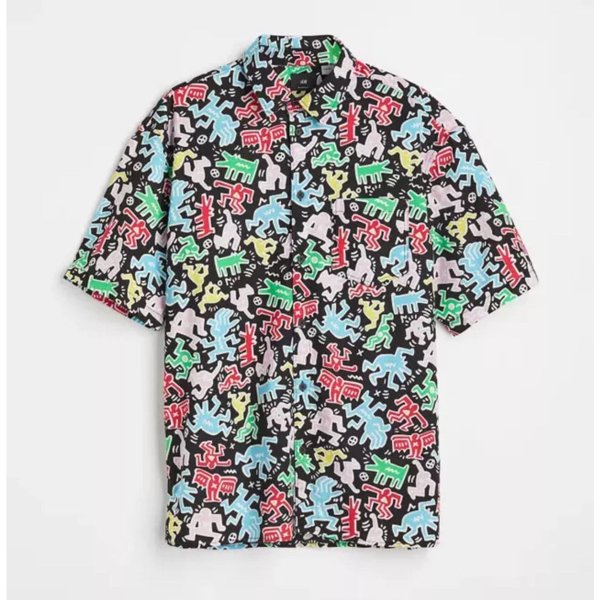 H&M H&M x Keith Haring - Coupe Decontractee Shirt / limited / XS Size US XS / EU 42 / 0 - 1 Thumbnail