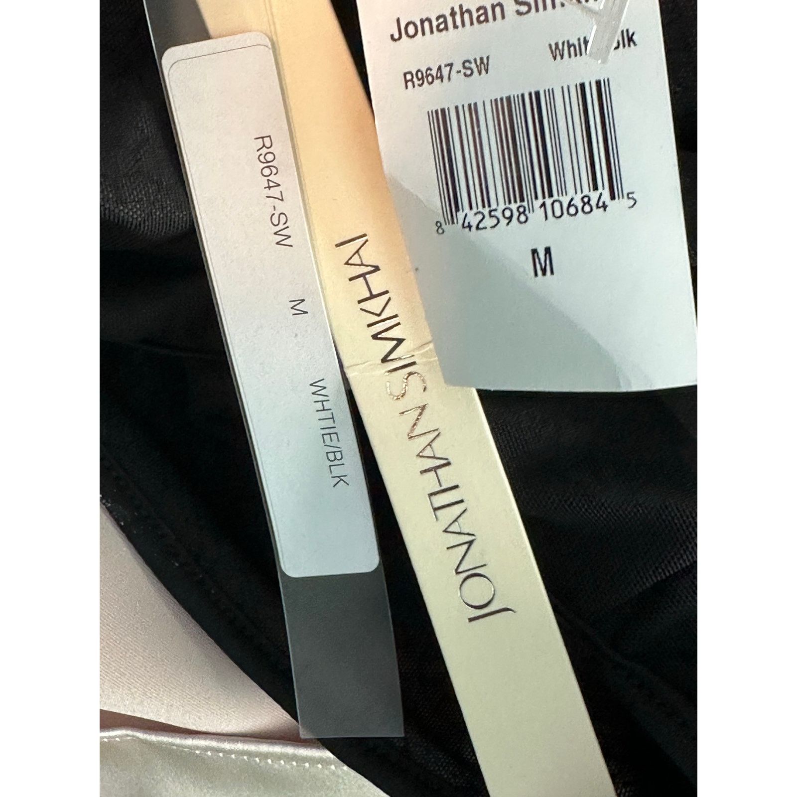 Jonathan Simkhai Jonathan Simkhai black white bikini bottom size Medium Size ONE SIZE - 4 Thumbnail
