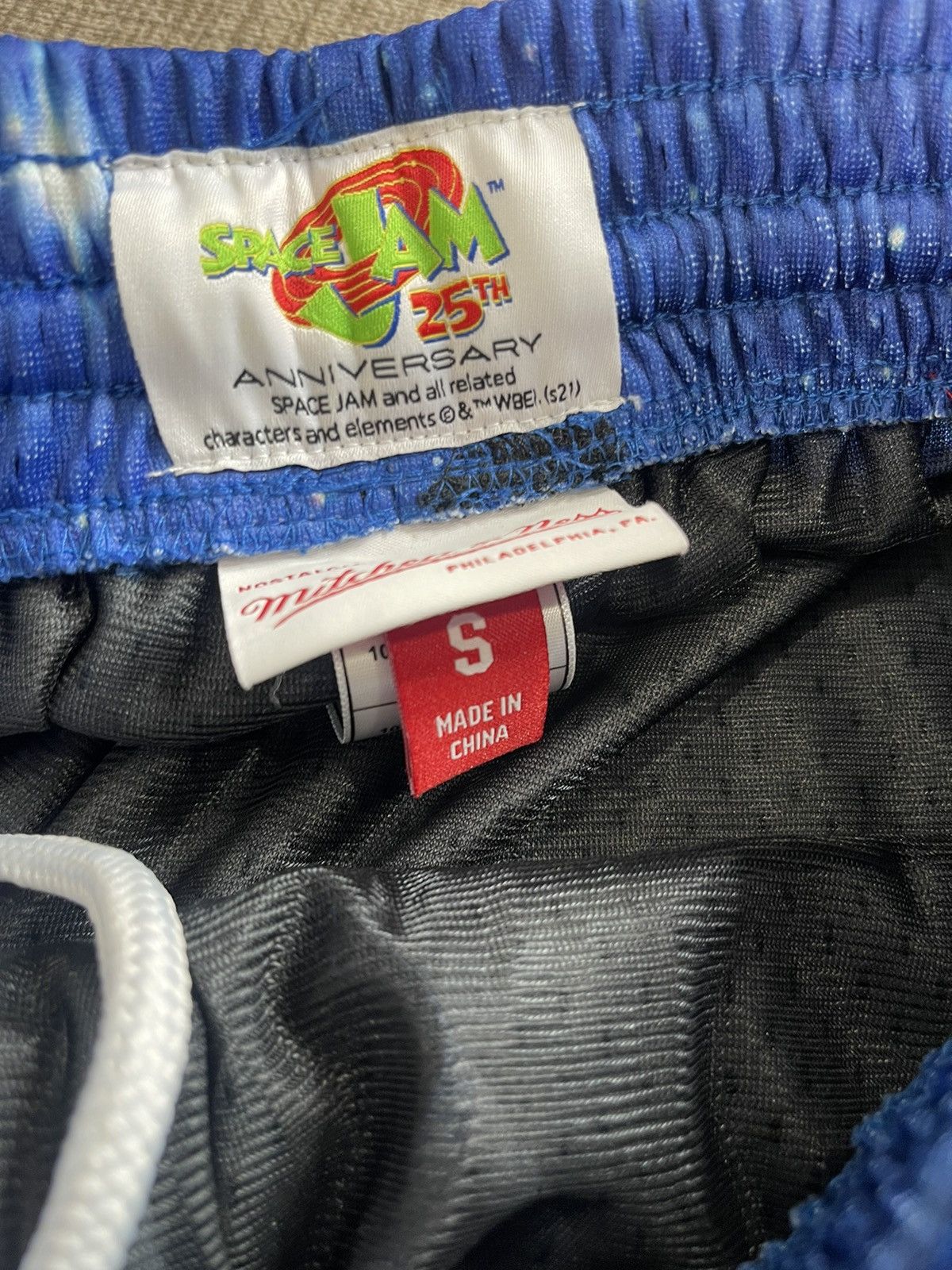 Mitchell & Ness Space Jam 2 Tune Squad 25th Anniversary Edition Shorts Size US 32 / EU 48 - 5 Thumbnail