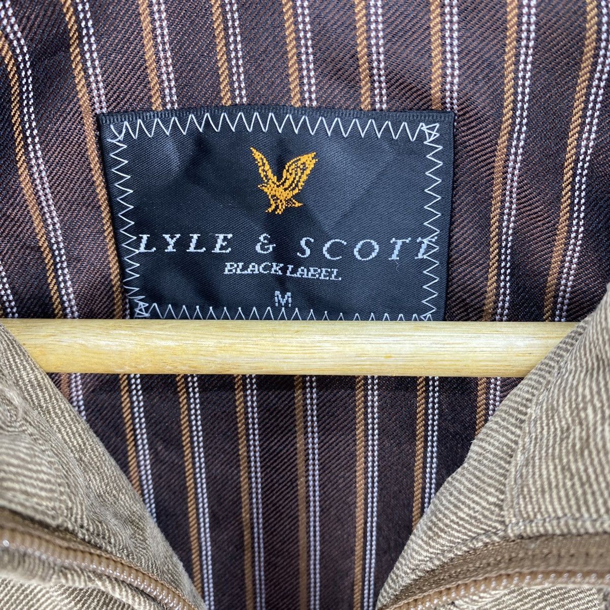 Designer Vintage Y2k Lyle & Scott Black Label Zipper Up Jacket Size US M / EU 48-50 / 2 - 14 Thumbnail