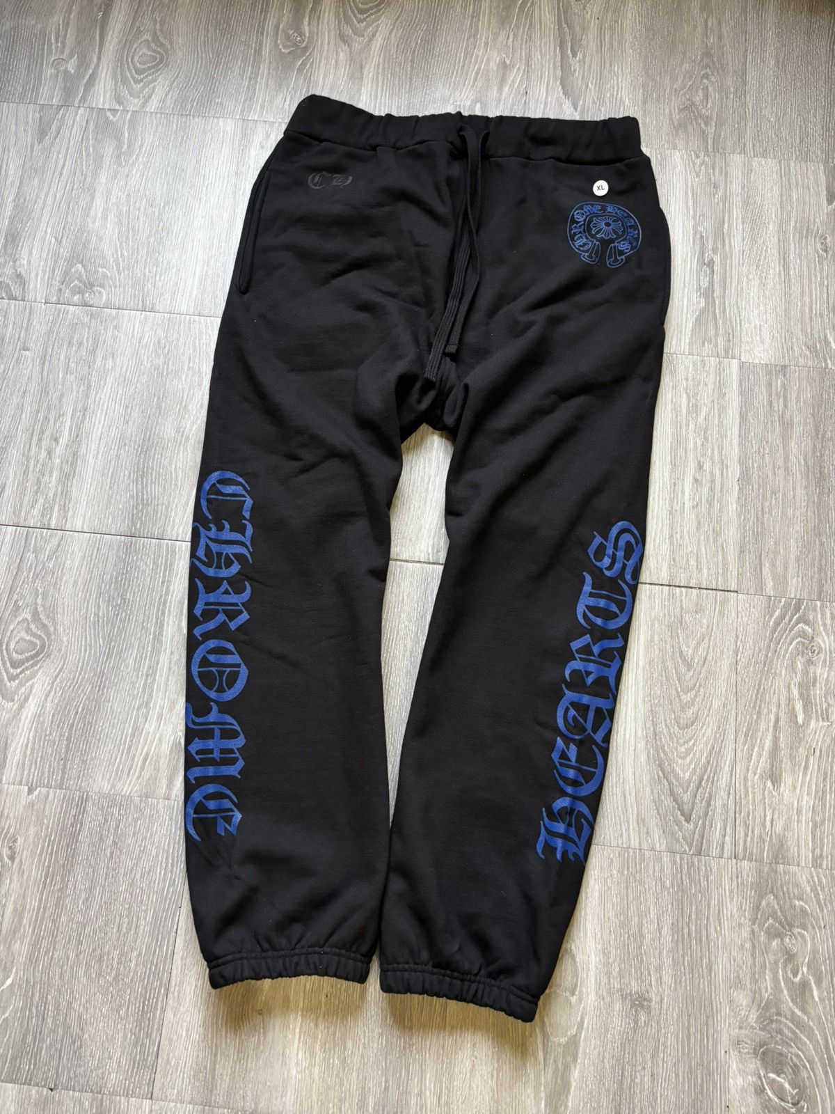 Chrome Hearts Chrome Hearts Blue Horseshoe Logo Sweatpants Size US 36 / EU 52 - 5 Thumbnail