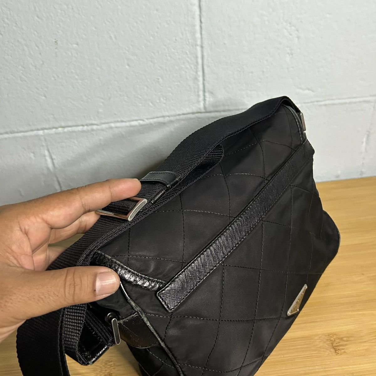 Prada Prada Quilted Nylon Bag Size ONE SIZE - 17 Thumbnail