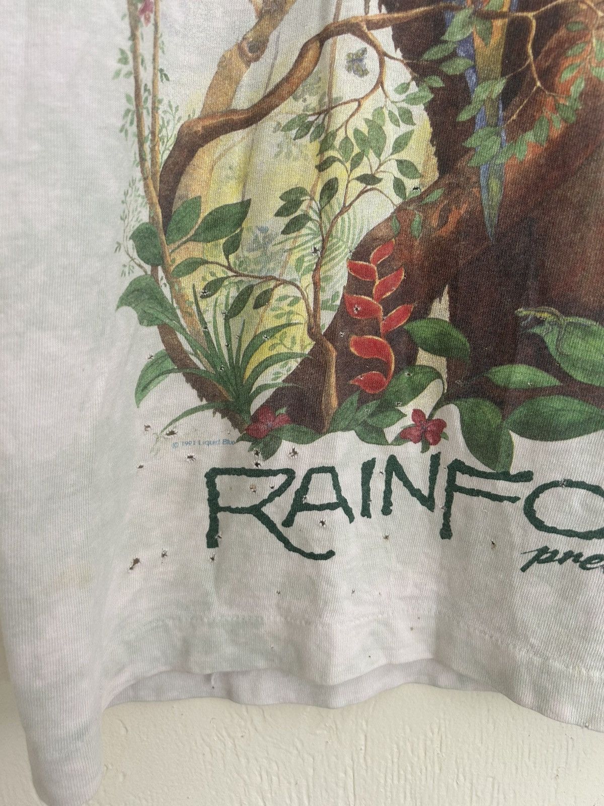 Liquid Blue Liquid Blue Rainforest Full Art Front & Back Graphic T-shirt Size US XL / EU 56 / 4 - 4 Thumbnail