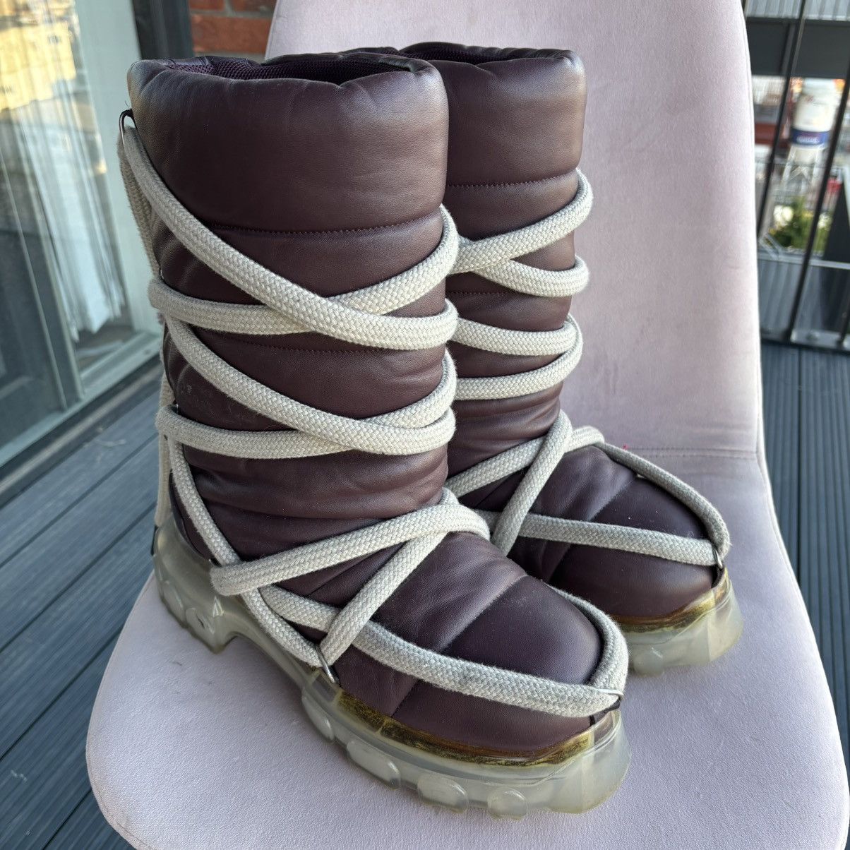 Rick Owens Rick Owens Kiss Boots 42 / Eggplant Beveled Platforms