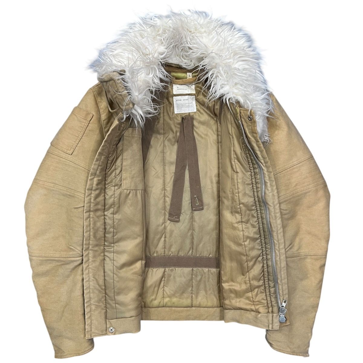 Helmut Lang HELMUT LANG 1999AW Moleskin Cotton Astro Biker Jacket Size US M / EU 48-50 / 2 - 8 Thumbnail