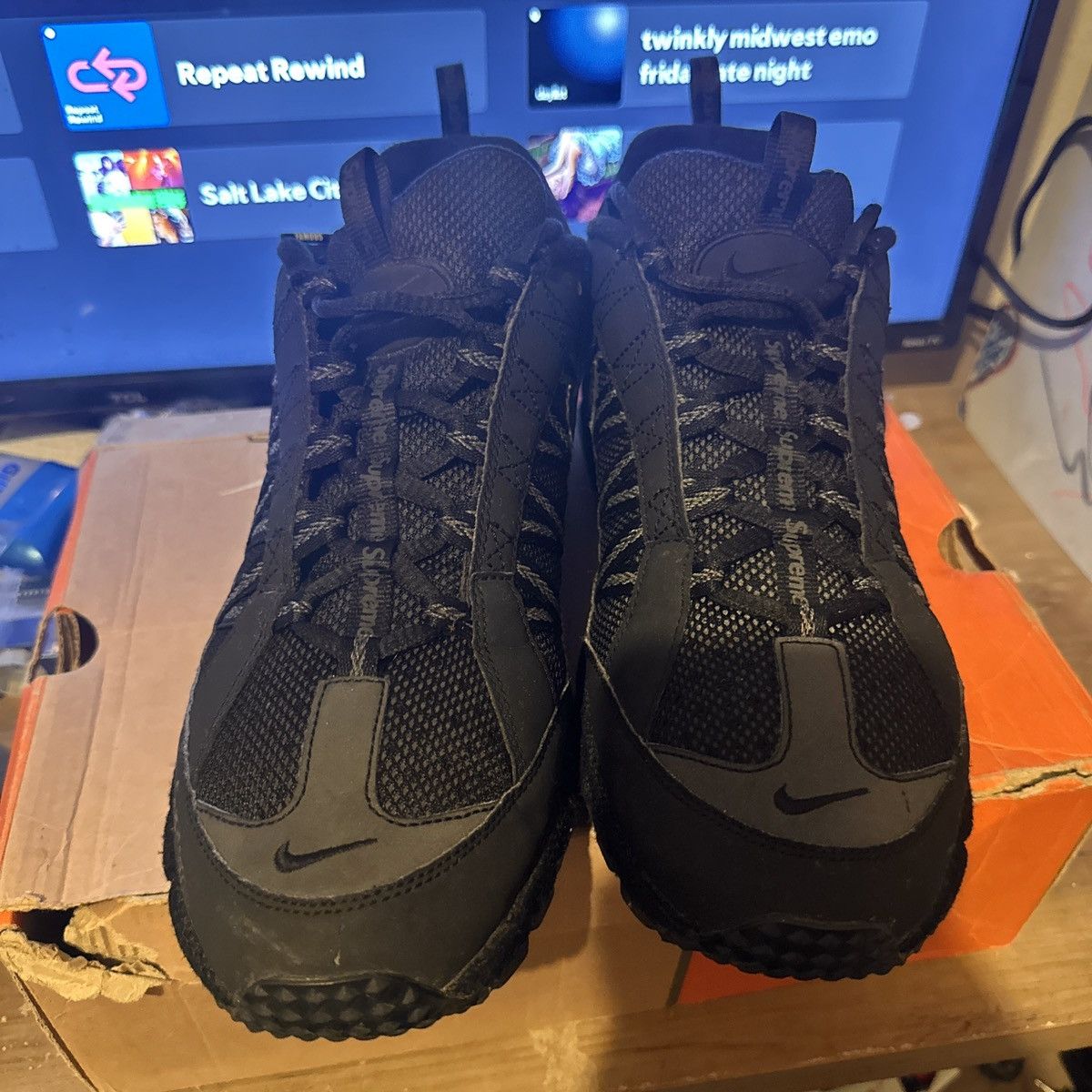 Nike × Supreme Nike Supreme Humara Black 10.5 Size US 10.5 / EU 43-44 - 9 Thumbnail