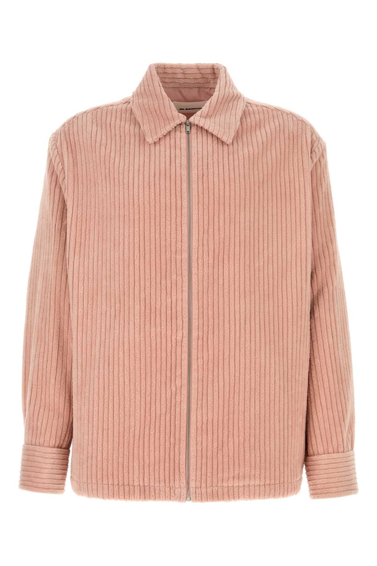 Jil Sander Pink Corduroy Shirt Size US L / EU 52-54 / 3 - 1 Thumbnail